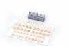 Eduard 653019 IJN Type 96 25mm AA gun (single) PRINT 1/350